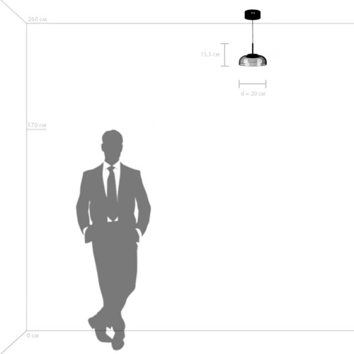 Подвесной светодиодный светильник Lightstar Acrile 738073 Подвесной светодиодный светильник Lightstar Acrile 738073