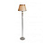 Торшер iLamp Brooklyn F2401-1 Nickel