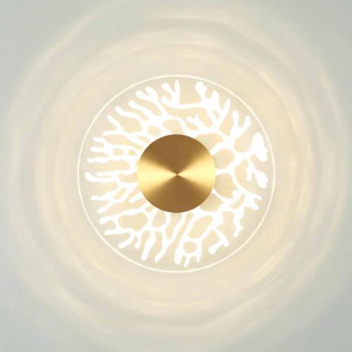Настенный светодиодный светильник Odeon Light Midcent Solaris 6627/9WL Настенный светодиодный светильник Odeon Light Midcent Solaris 6627/9WL
