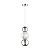 Подвесной светодиодный светильник Odeon Light Crystal 5007/7LA
