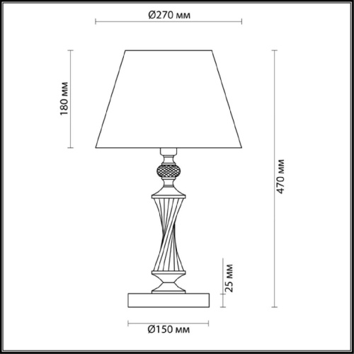 Настольная лампа Lumion Kimberly 4408/1T Настольная лампа Lumion Kimberly 4408/1T