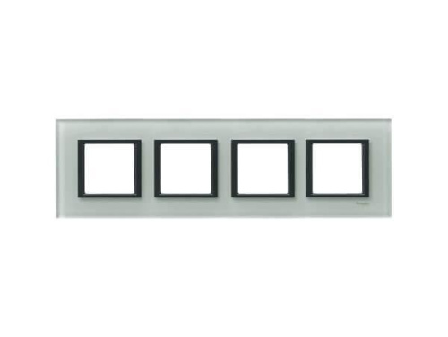 Рамка 4-постовая Schneider Electric Unica Class MGU68.008.7C3 Рамка 4-постовая Schneider Electric Unica Class MGU68.008.7C3