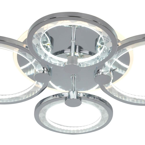 Потолочная люстра Seven Fires Floki SF7053/5C-CR-BL Потолочная люстра Seven Fires Floki SF7053/5C-CR-BL