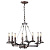 Подвесная люстра Lussole Loft GRLSP-9378