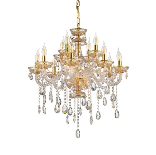 Подвесная люстра Lumina Deco Eliza LDP 7025-8+4 GD Подвесная люстра Lumina Deco Eliza LDP 7025-8+4 GD