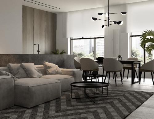 Подвесная люстра Maytoni Technical Mollis MOD126PL-08B Подвесная люстра Maytoni Technical Mollis MOD126PL-08B