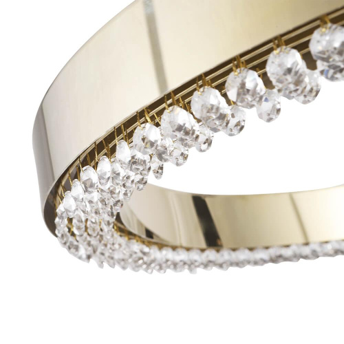 Подвесной светодиодный светильник Crystal Lux Saturn SP120W Led Gold Подвесной светодиодный светильник Crystal Lux Saturn SP120W Led Gold