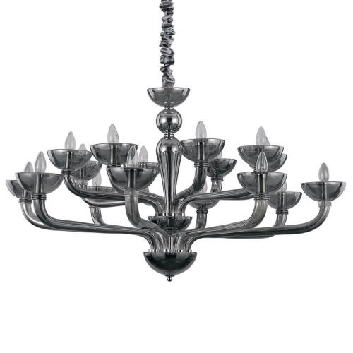 Подвесная люстра Ideal Lux Casanova SP16 Fume 095639 Подвесная люстра Ideal Lux Casanova SP16 Fume 095639
