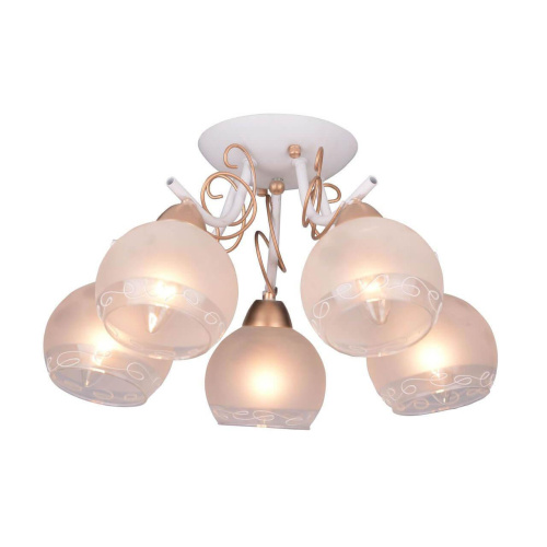 Потолочная люстра Toplight Melissa TL3790X-05WH Потолочная люстра Toplight Melissa TL3790X-05WH
