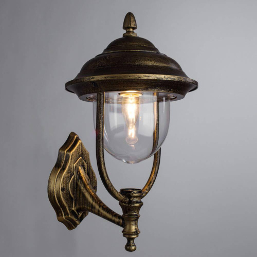 Уличный настенный светильник Arte Lamp Barcelona A1481AL-1BN Уличный настенный светильник Arte Lamp Barcelona A1481AL-1BN