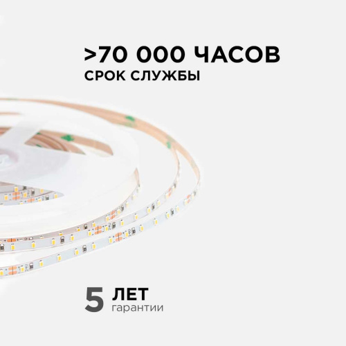 Светодиодная лента Apeyron 5,4W/m 120LED/m 2216SMD холодный белый 5M R00-380 Светодиодная лента Apeyron 5,4W/m 120LED/m 2216SMD холодный белый 5M R00-380