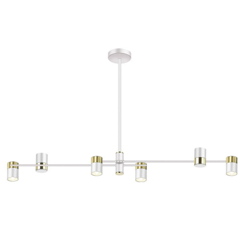 Подвесная люстра Lumien Hall Саурис LH8020/6P-WT-GD Подвесная люстра Lumien Hall Саурис LH8020/6P-WT-GD
