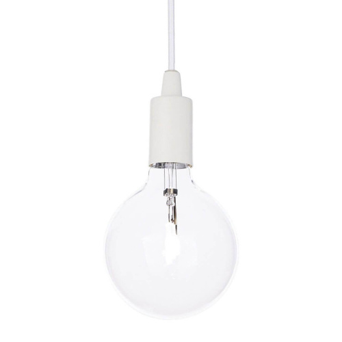 Подвесной светильник Ideal Lux Edison SP1 Bianco 113302 Подвесной светильник Ideal Lux Edison SP1 Bianco 113302