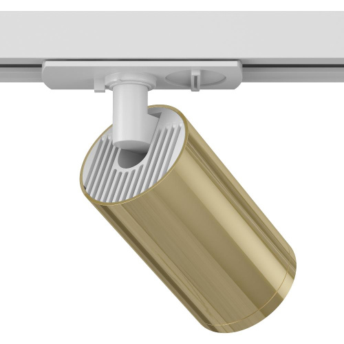 Трековый светильник Maytoni Technical Focus S TR020-1-GU10-WG (TR020-01W+TRA020-01G)