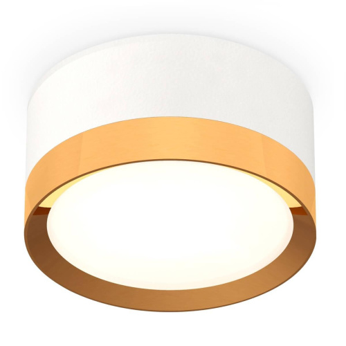 Комплект накладного светильника Ambrella light Techno Spot XS8101005 SWH/PYG белый песок/золото желтое полированное GX53 (C8101, N8124) Комплект накладного светильника Ambrella light Techno Spot XS8101005 SWH/PYG белый песок/золото желтое полированное GX53 (C8101, N8124)