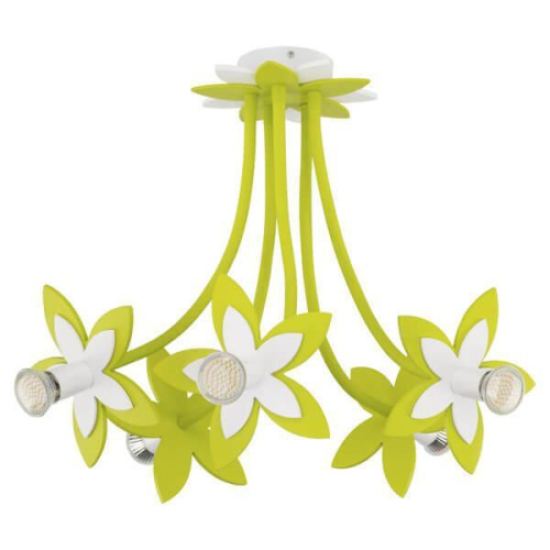 Подвесная люстра Nowodvorski Flowers Green 6901 Подвесная люстра Nowodvorski Flowers Green 6901