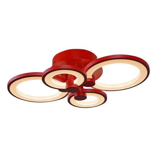 Потолочная светодиодная люстра iLedex Ring A001/4 Red Потолочная светодиодная люстра iLedex Ring A001/4 Red