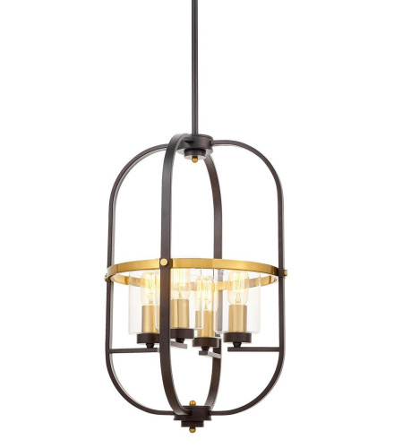 Подвесная люстра Lumina Deco Monterey LDP 1141-4 BK+MD Подвесная люстра Lumina Deco Monterey LDP 1141-4 BK+MD