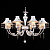 Подвесная люстра Illumico IL6055-8PAU-59 WT GD