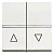 Выключатель жалюзи без фиксации ABB Zenit 16A 250V альпийский белый 2CLA224400N1101
