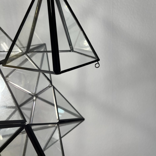 Люстра Black Star Clear Glass 40 См By Imperiumloft Люстра Black Star Clear Glass 40 См By Imperiumloft