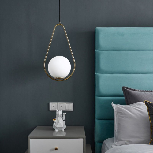 Подвесной Светильник Hoop Drop Brass By Imperiumloft Подвесной Светильник Hoop Drop Brass By Imperiumloft