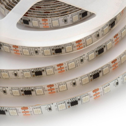 Светодиодная влагозащищенная лента Apeyron 14,4W/m 60Led/m 5050SMD разноцветная 5M 85ЦЛ Светодиодная влагозащищенная лента Apeyron 14,4W/m 60Led/m 5050SMD разноцветная 5M 85ЦЛ