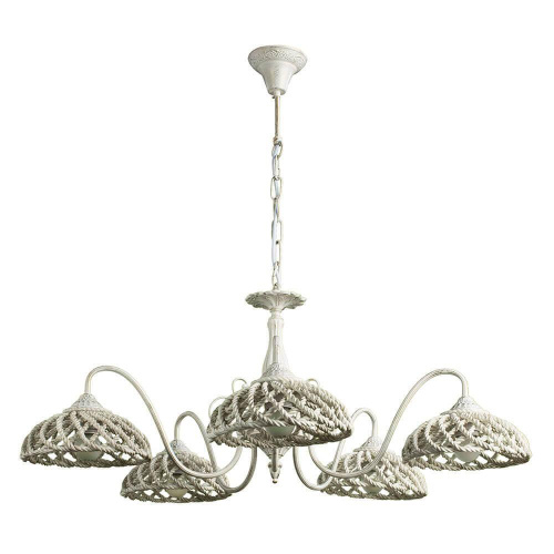Подвесная люстра Arte Lamp Twisted A5358LM-5WG Подвесная люстра Arte Lamp Twisted A5358LM-5WG