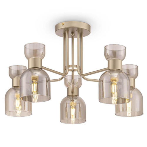 Потолочная люстра Freya Isla FR5094PL-05G Потолочная люстра Freya Isla FR5094PL-05G