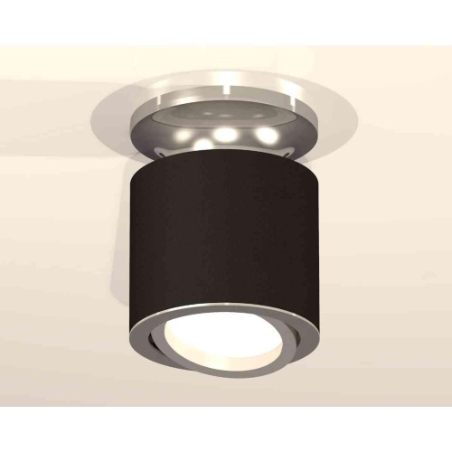 Комплект накладного светильника Ambrella light Techno Spot XS7402081 SBK/PSL черный песок/серебро полированное (N7927, C7402, N7003) Комплект накладного светильника Ambrella light Techno Spot XS7402081 SBK/PSL черный песок/серебро полированное (N7927, C7402, N7003)