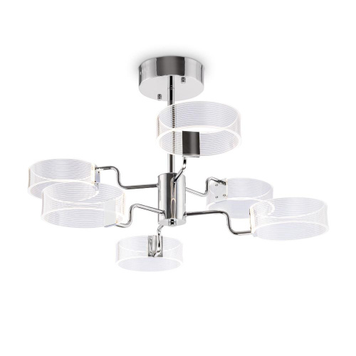 Потолочная светодиодная люстра Freya Eva FR6039CL-L48CH Потолочная светодиодная люстра Freya Eva FR6039CL-L48CH