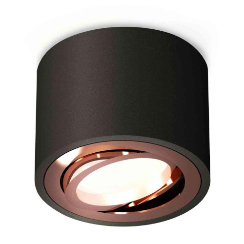 Комплект накладного светильника Ambrella light Techno Spot XS7511005 SBK/PPG черный песок/золото розовое полированное (C7511, N7005) Комплект накладного светильника Ambrella light Techno Spot XS7511005 SBK/PPG черный песок/золото розовое полированное (C7511, N7005)