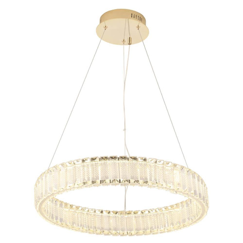 Подвесной светодиодный светильник Crystal Lux Musika SP50W Led Gold Подвесной светодиодный светильник Crystal Lux Musika SP50W Led Gold