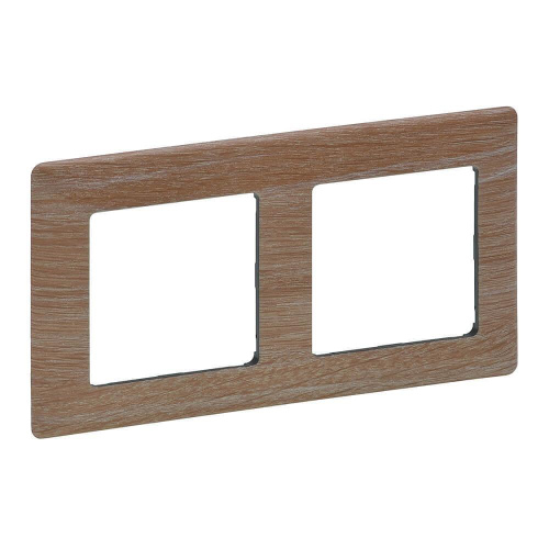 Рамка 2-постовая Legrand Valena Life Светлое дерево 754182 Рамка 2-постовая Legrand Valena Life Светлое дерево 754182