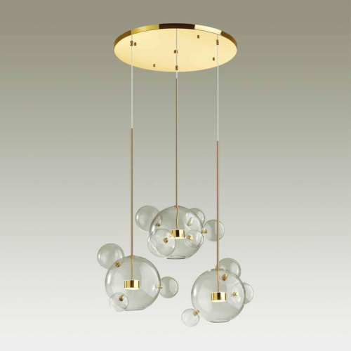 Подвесная светодиодная люстра Odeon Light Bubbles 4640/36LA