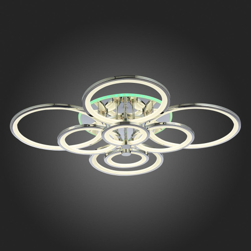 Потолочная светодиодная люстра Evoled Leto SLE200312-08RGB Потолочная светодиодная люстра Evoled Leto SLE200312-08RGB