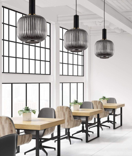 Подвесной светильник Lumina Deco Gato LDP 1217 GY+BK Подвесной светильник Lumina Deco Gato LDP 1217 GY+BK