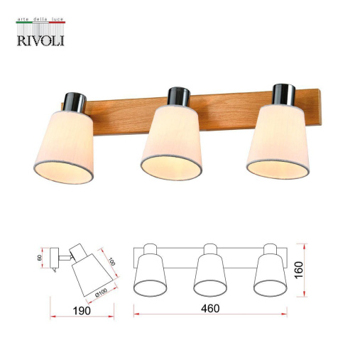 Спот Rivoli Lachrimae 7063-703 Б0055007 Спот Rivoli Lachrimae 7063-703 Б0055007