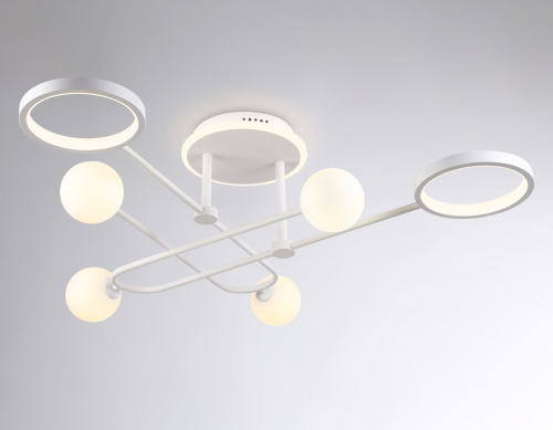 Потолочная светодиодная люстра Ambrella light Comfort LineTech FL66229 Потолочная светодиодная люстра Ambrella light Comfort LineTech FL66229