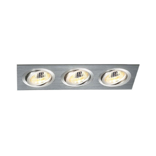 Встраиваемый светильник Elektrostandard 1011/3 MR16 CH хром a029904 Встраиваемый светильник Elektrostandard 1011/3 MR16 CH хром a029904