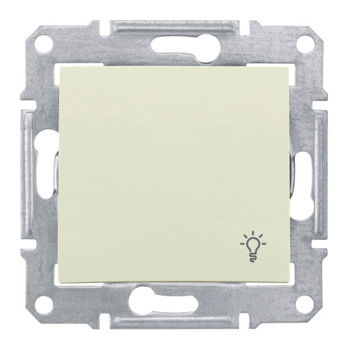 Выключатель кнопочный Свет Schneider Electric Sedna 10A 250V SDN0900147 Выключатель кнопочный Свет Schneider Electric Sedna 10A 250V SDN0900147
