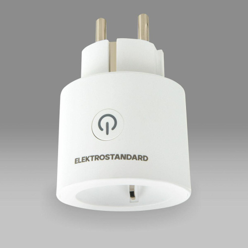 Умная розетка Wi-Fi Elektrostandard 76102/00 белая 4690389186776 Умная розетка Wi-Fi Elektrostandard 76102/00 белая 4690389186776