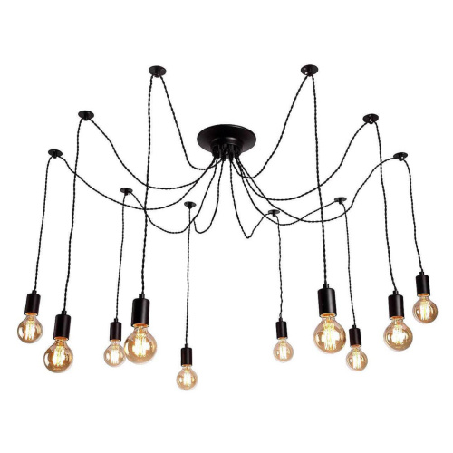 Подвесная люстра Arte Lamp 76 A9184SP-10BK Подвесная люстра Arte Lamp 76 A9184SP-10BK