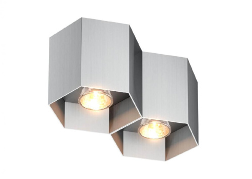 Потолочный светильник Zumaline Polygon cl2 20036-AL Потолочный светильник Zumaline Polygon cl2 20036-AL