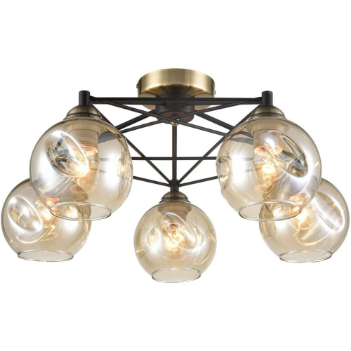 Потолочная люстра Vele Luce Furia VL1882L05 Потолочная люстра Vele Luce Furia VL1882L05