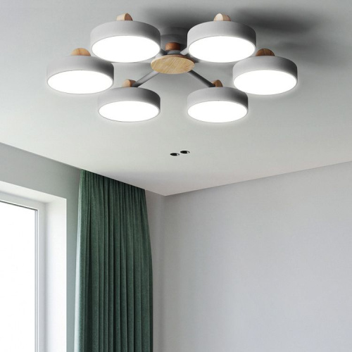 Потолочная Люстра Move 6 Gray By Imperiumloft Потолочная Люстра Move 6 Gray By Imperiumloft