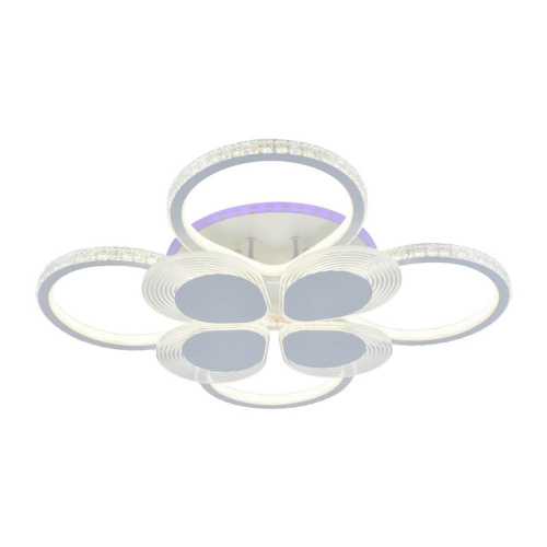 Потолочная светодиодная люстра Profit Light 5891/4+4A WHT Потолочная светодиодная люстра Profit Light 5891/4+4A WHT