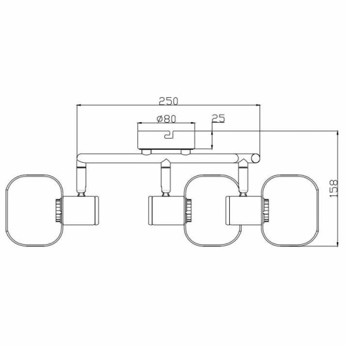Спот Rivoli Dorkas 7026-733 Б0047099 Спот Rivoli Dorkas 7026-733 Б0047099