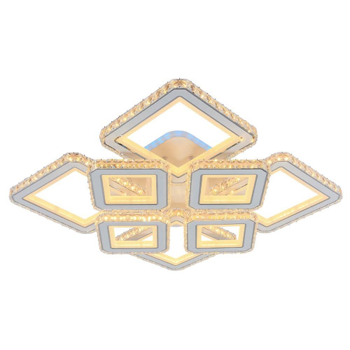 Потолочная светодиодная люстра Profit Light 8048/4+4 WHT A Потолочная светодиодная люстра Profit Light 8048/4+4 WHT A