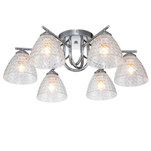 Потолочная люстра Escada Adonis 659/6PL Chrome Потолочная люстра Escada Adonis 659/6PL Chrome